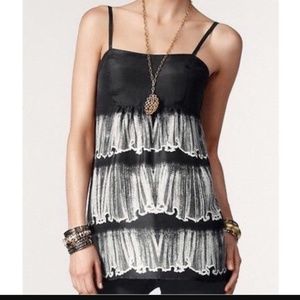 CAbi || 100% silk dazzle cami tunic top